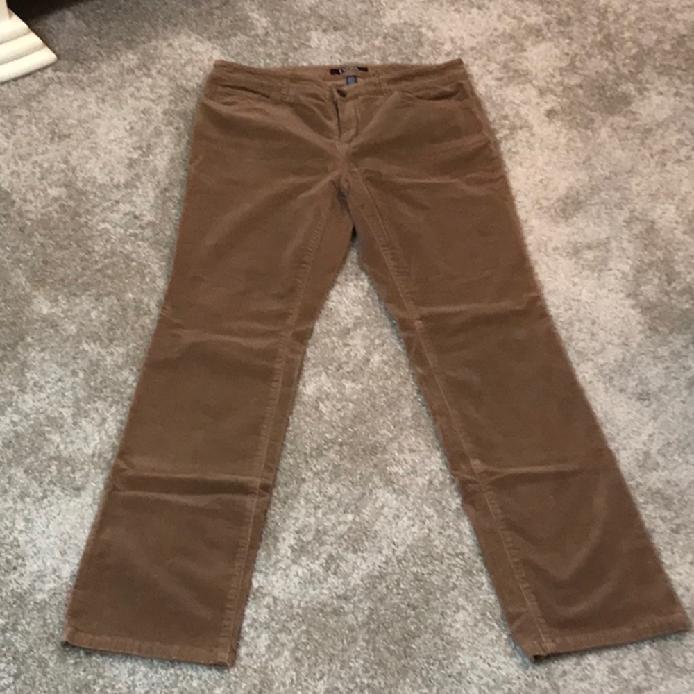 Women's Brown Corduroy Jeans